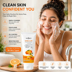 Acne Luxe Face Wash- Vitamin C, 2% Salicylic Acid & Niacinamide | Oil Control, Pimple Care, Deep Cleansing & Skin Brightening Formula