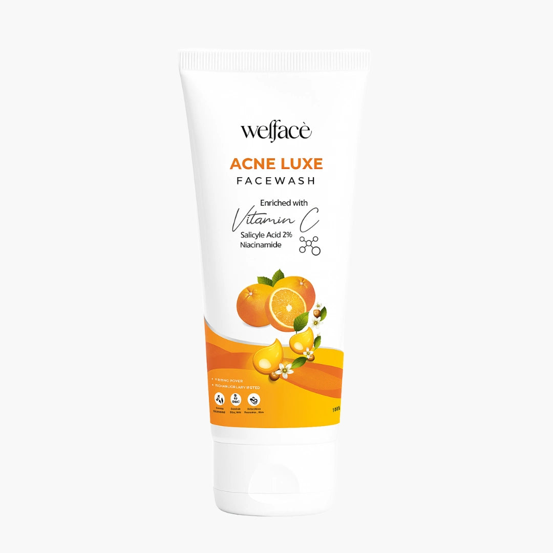 Welface Acne Luxe Face Wash – Anti-Acne, Oil Control & Brightening